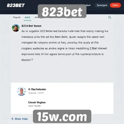 Opiniões de usuários sobre a experiência na 823bet